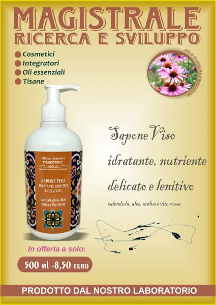 SAPONE VISO DELICATO 500 ML 