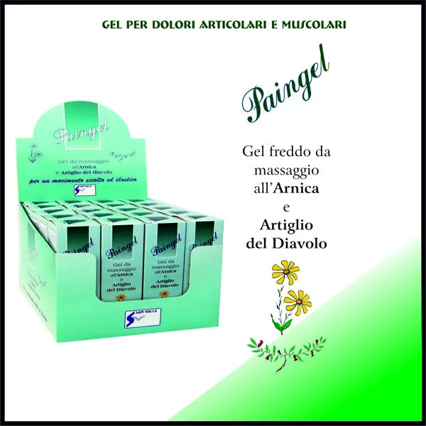 PAINGEL GEL FREDDO DA 100 ML ARNICA E ARTIGLIO DEL DIAVOLO 