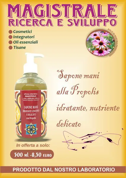 SAPONE MANI PROPOLI 500 ML 