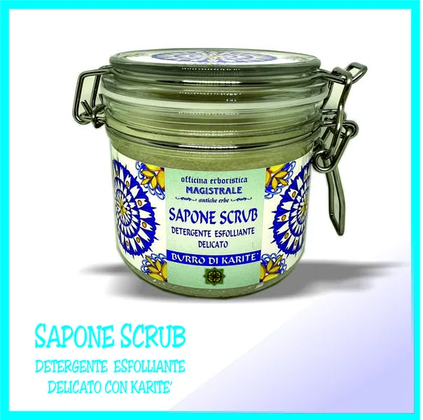 SAPONE SCRUB AL KARITE ESFOLIANTE E NUTRIENTE 