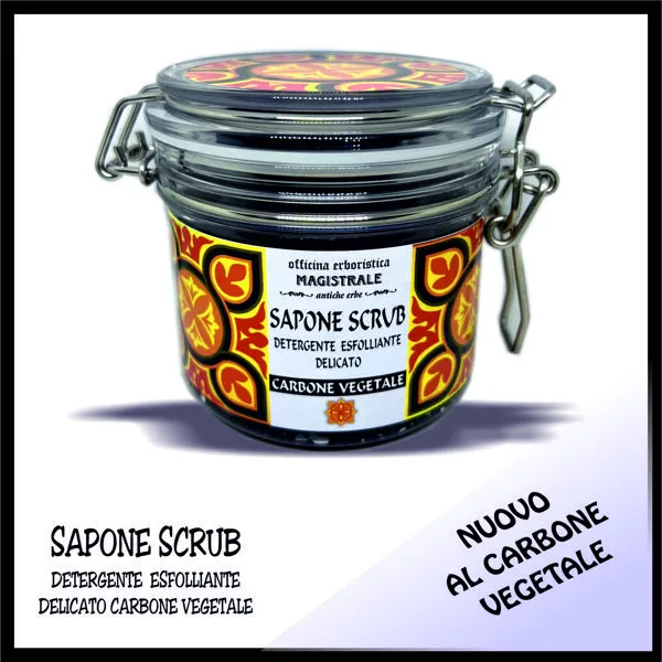 SCRUB AL CARBONE VEGETALE 