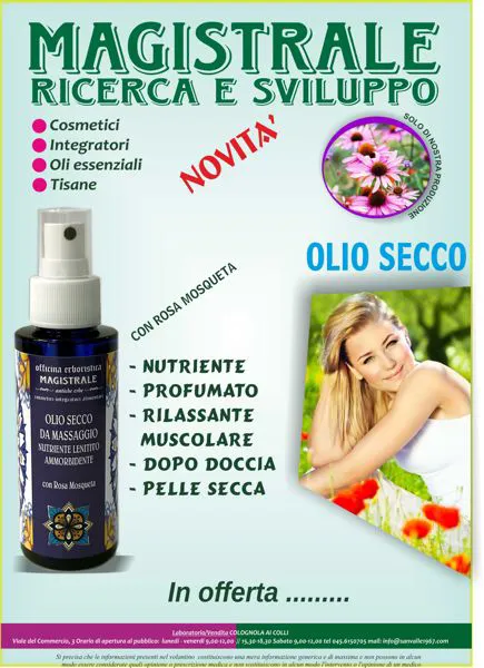 Olio secco rosa mosqueta 100 ml 