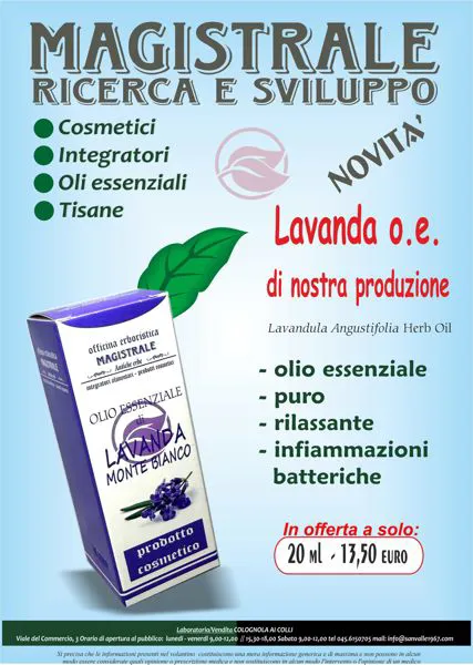 Oli essenziali concentrati
