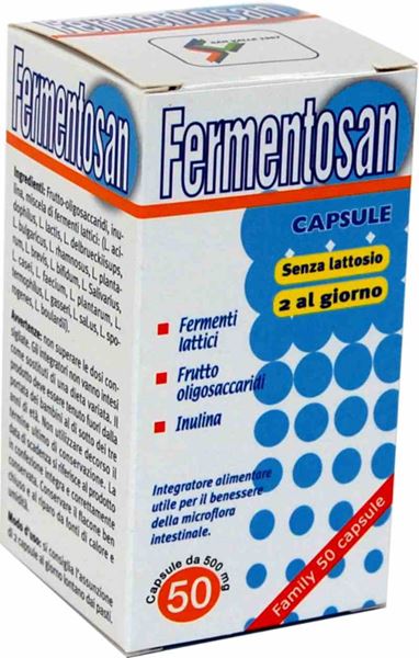 Fermentosan formato "famiglia" 50 capsule