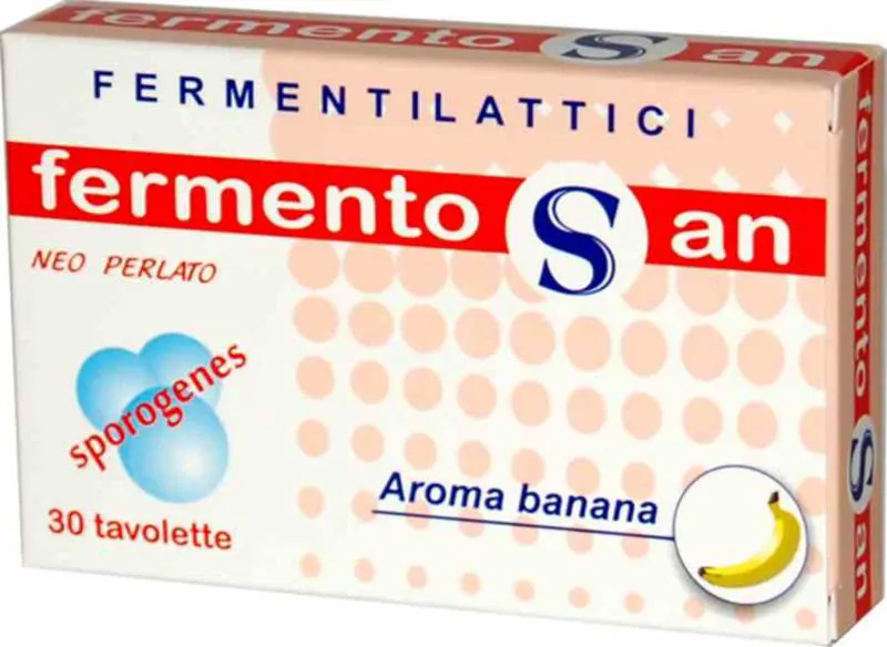 Fermentosan 30 tavolette aroma banana