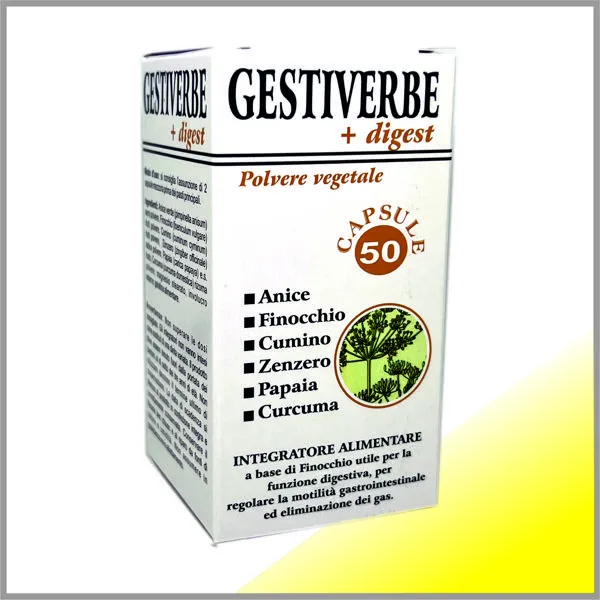 Gestiverbe 50 capsule NUOVA FORMULA IN CPS 