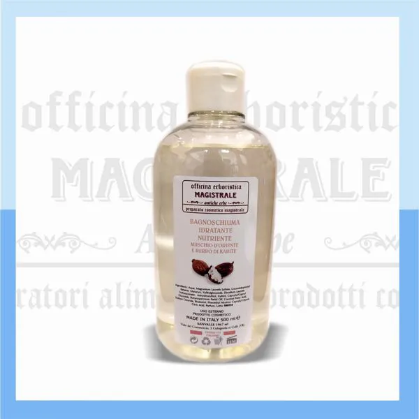 Bagnoschiuma muschio d'oriente e burro di karitè 500 ml