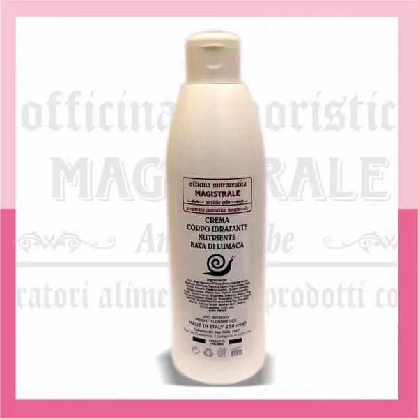 Bagnoschiuma alla bava di lumaca-250 ml