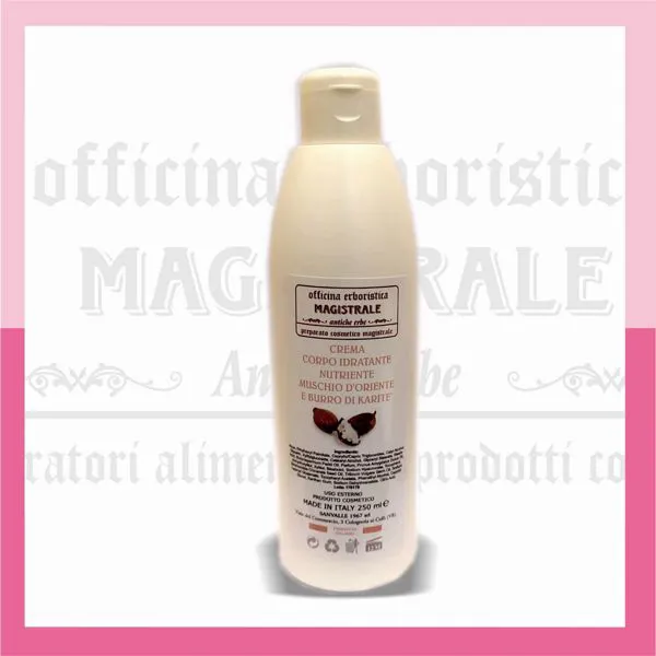 Crema corpo al muschio d'oriente e burro di karitè-250 ml