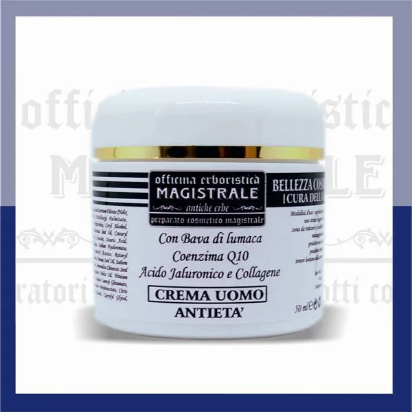 Crema viso alla bava di lumaca UOMO-50 ml