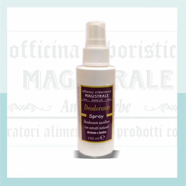 Deodorante spray idratante e lenitivo senza alluminio- 100 ml