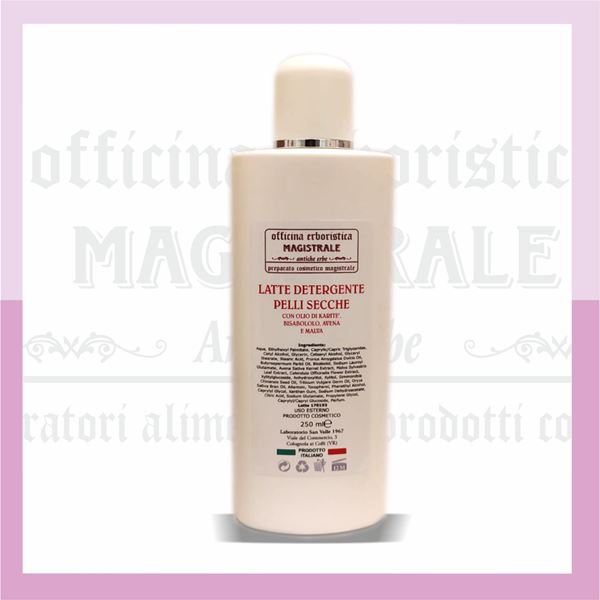 Latte detergente per pelli secche-250 ml