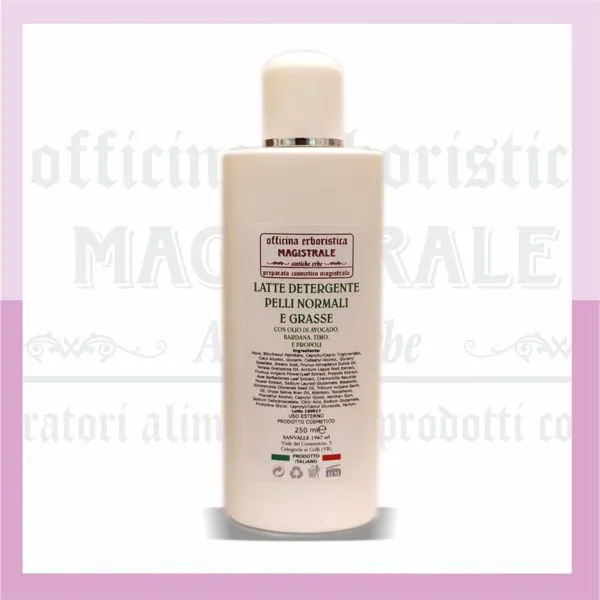 Latte detergente per pelli normali e grasse-250 ml