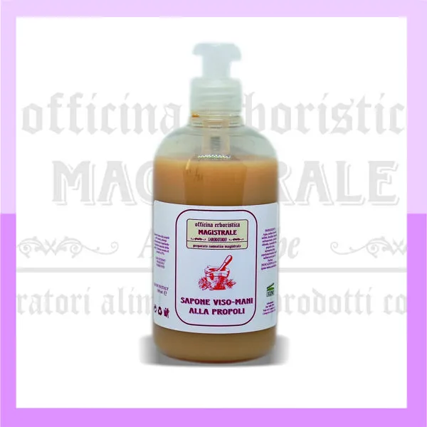 Sapone viso e mani alla propoli -500 ml