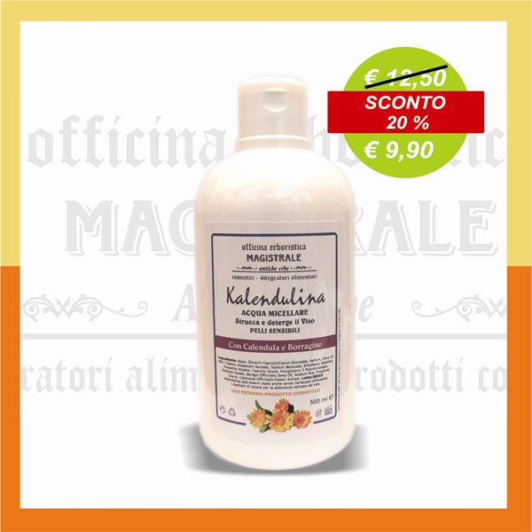 Acqua micellare Kalendulina pelli sensibili - 500 ml