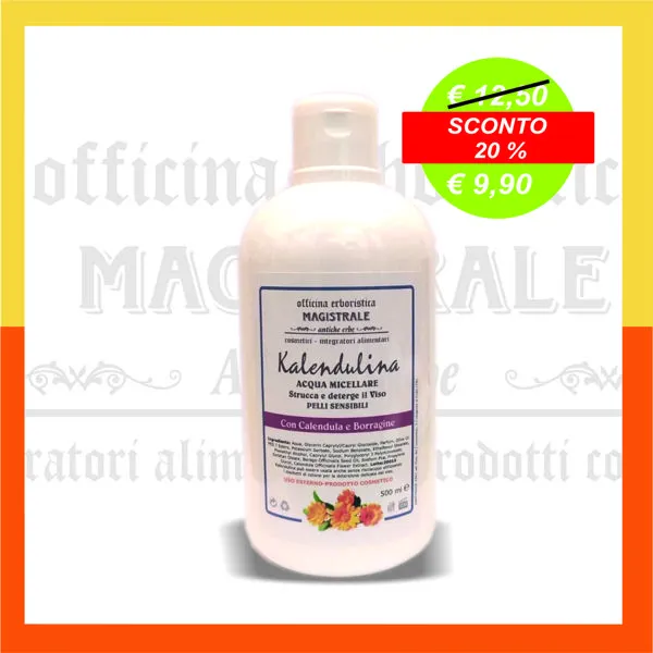 Acqua micellare Kalendulina pelli sensibili - 500 ml