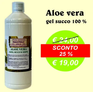 Aloe vera gel succo 100% piccola