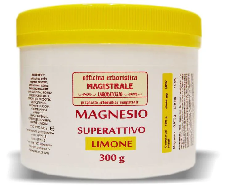 Magnesio aroma limone 300 g