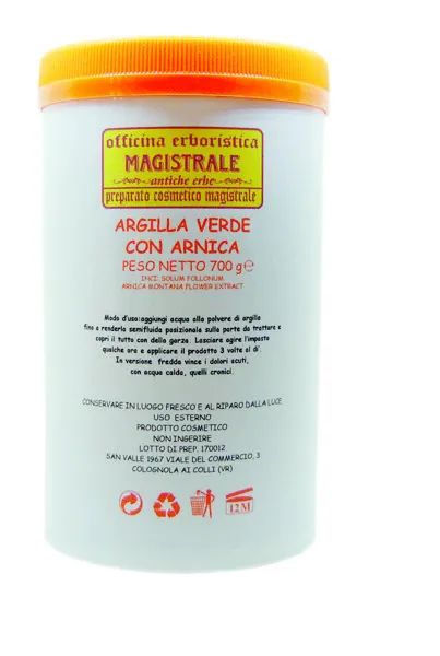 Argilla verde 1 kg con arnica