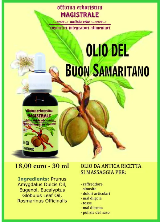 Olio del buon samaritano grande